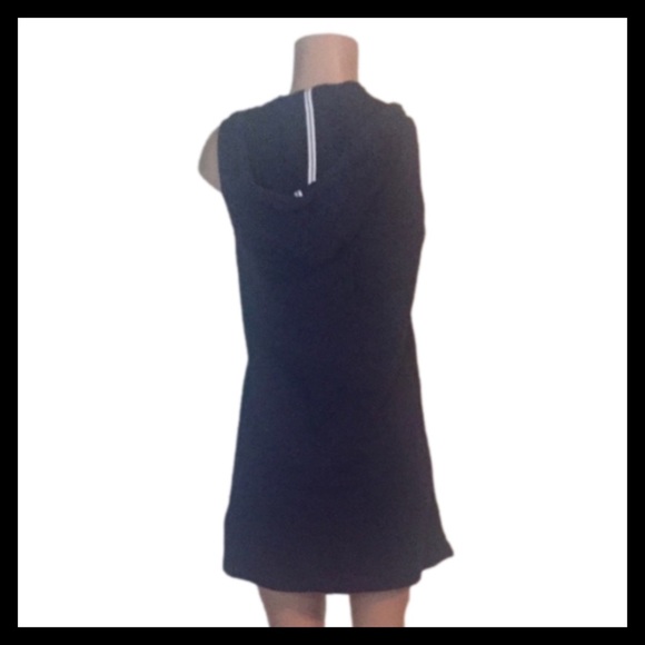 NAUTICA Terry Cloth Swimwear Coverup Navy Blue - Picture 3 of 6